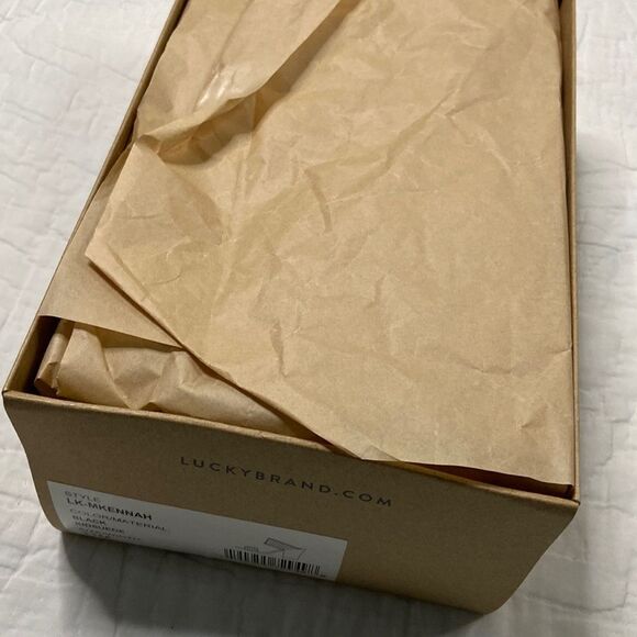 Lucky Brand Mkennah Two Strap Rhinestone Heels size 11 - Picture 8 of 8